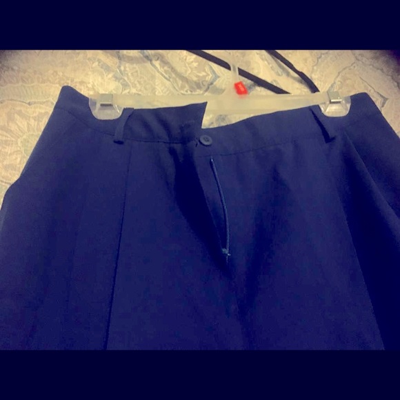 New Sky Blue Colour Straight Pants NWT - Picture 3 of 4